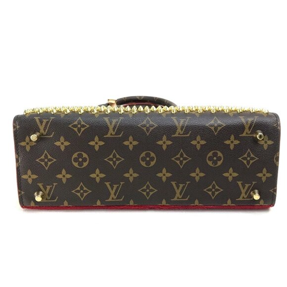 LOUIS VUITTON M41234 Louboutin Iconocrust Monogram studs Tote Bag Hand Bag - Picture 13 of 13